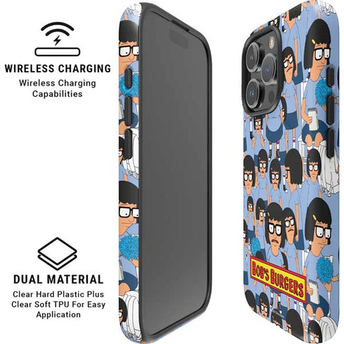 Bobs Burgers Tina Belcher iPhone 16 Pro Magsafe Impact Case
